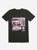 Monday Exe Sleeping Panda Black T Shirt T Shirt Comfort Fit Best Seller Look