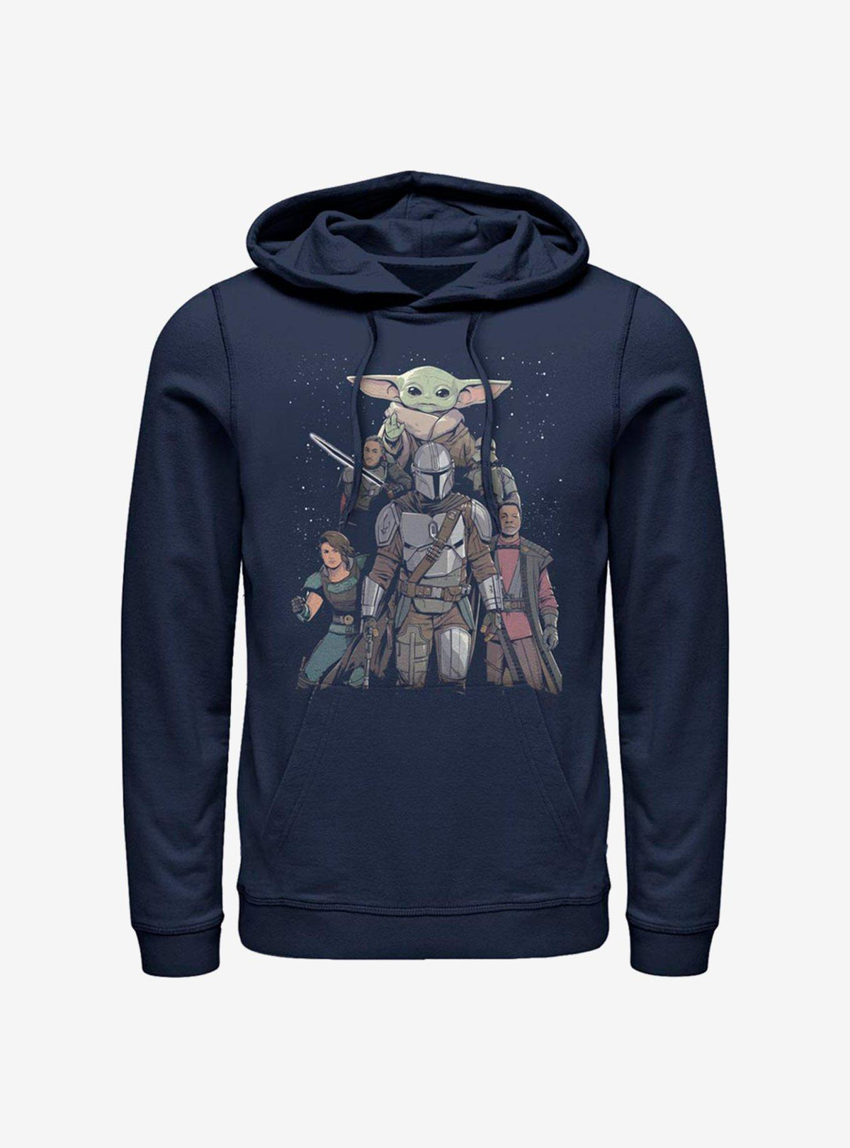 space adventure The Mandalorian Poster Hoodie