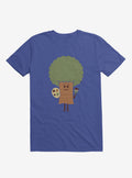 Happy Tree Painter Royal Blue T Shirt T Shirt Comfort Fit Best Seller Look