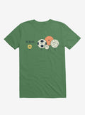 Sports Balls Playing Hide And Seek Irish Green T Shirt T Shirt Viral TikTok Gift Ready