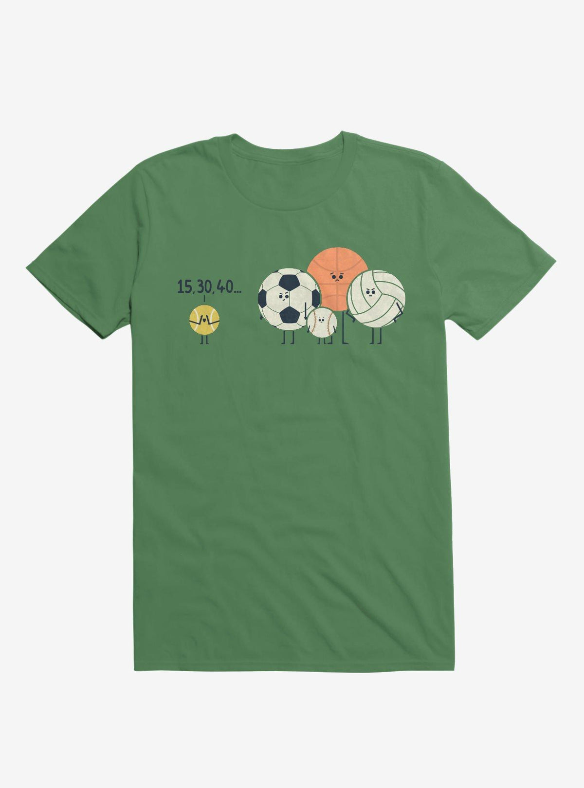 Sports Balls Playing Hide And Seek Irish Green T Shirt T Shirt Viral TikTok Gift Ready