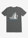 Ice Cream Shark Charcoal Grey T Shirt T Shirt Viral TikTok Best Seller Look
