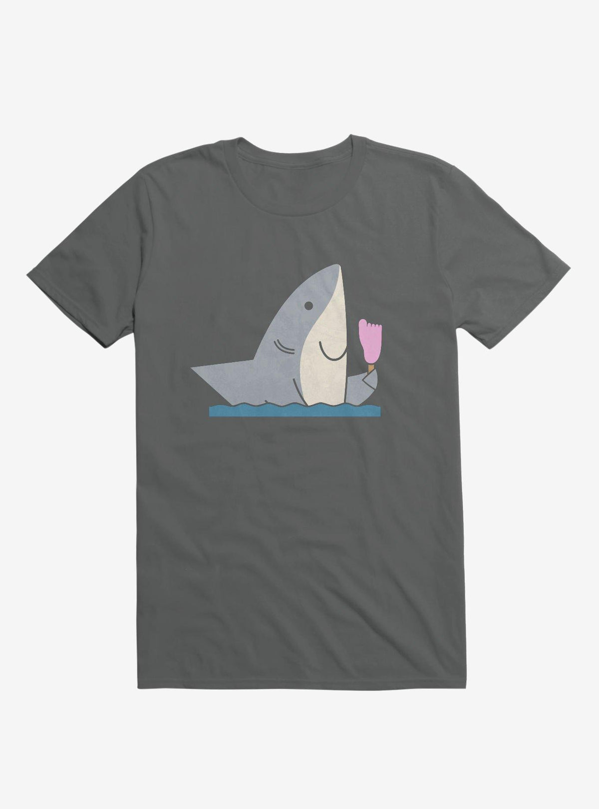 Ice Cream Shark Charcoal Grey T Shirt T Shirt Viral TikTok Best Seller Look