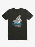 Moody Shark Faaark Black T Shirt T Shirt Premium Print Humor Gift