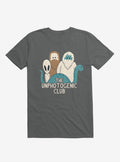 The Unphotogenic Club Mythical Creatures Charcoal Grey T Shirt T Shirt Comfort Fit Best Seller Look