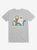 The Unphotogenic Club Mythical Creatures Ice Grey T Shirt T Shirt Comfort Fit Daily Wear