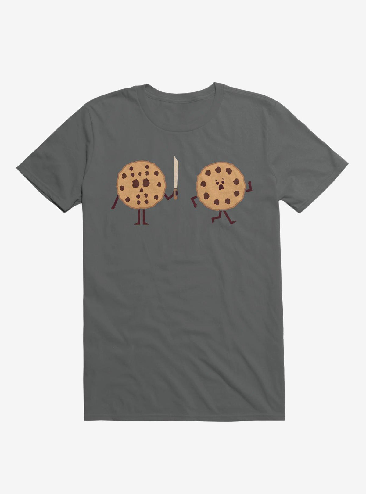 Cookhees Cookie Murder Charcoal Grey T Shirt T Shirt High Search Demand Daily Wear