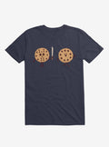 Cookhees Cookie Murder Navy Blue T Shirt T Shirt Comfort Fit Daily Wear