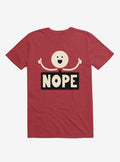 Thumbs Up Face Nope Sign Red T Shirt T Shirt Premium Print Best Seller Look