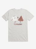 Teamwork Coffee And Poop White T Shirt T Shirt Viral TikTok Gift Ready