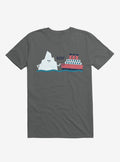 Iceberg Boop Ship Charcoal Grey T Shirt T Shirt Comfort Fit Funny Quote