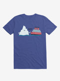 Iceberg Boop Ship Royal Blue T Shirt T Shirt Streetwear Style Best Seller Look