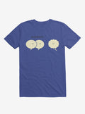 An Introvert Speech And Thought Bubbles Royal Blue T Shirt T Shirt Premium Print Funny Quote