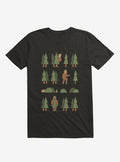 Bigfoot Forest Black T Shirt T Shirt Trending US Daily Wear