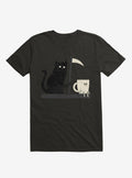 Impending Doom Cat Vs Cup Black T Shirt T Shirt High Search Demand Daily Wear