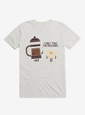 Coffee I Can t Take The Pressure White T Shirt T Shirt Streetwear Style Humor Gift