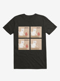 Purrhaps Mischievous Cat Black T Shirt T Shirt Streetwear Style Best Seller Look