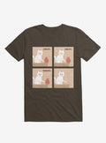 Purrhaps Mischievous Cat Brown T Shirt T Shirt Trending US Best Seller Look
