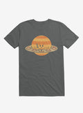 Saturn Eating Sushi Charcoal Grey T Shirt T Shirt Comfort Fit Funny Quote