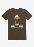 The Sushi Abduction Brown T Shirt T Shirt Premium Print Gift Ready