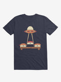 The Sushi Abduction Navy Blue T Shirt T Shirt Trending US Daily Wear