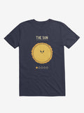 The Sun One Star Rating Navy Blue T Shirt T Shirt Viral TikTok Daily Wear