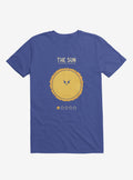 The Sun One Star Rating Royal Blue T Shirt T Shirt Trending US Best Seller Look