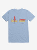 Opposites Ketchup Ketchdown Light Blue T Shirt T Shirt Viral TikTok Gift Ready