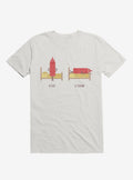 Opposites Ketchup Ketchdown White T Shirt T Shirt Viral TikTok Funny Quote