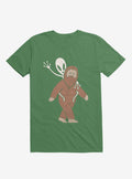 Alien And Sasquatch Piggyback Irish Green T Shirt T Shirt Trending US Funny Quote