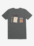 I Told You Math Was Scary Charcoal Grey T Shirt T Shirt Streetwear Style Best Seller Look