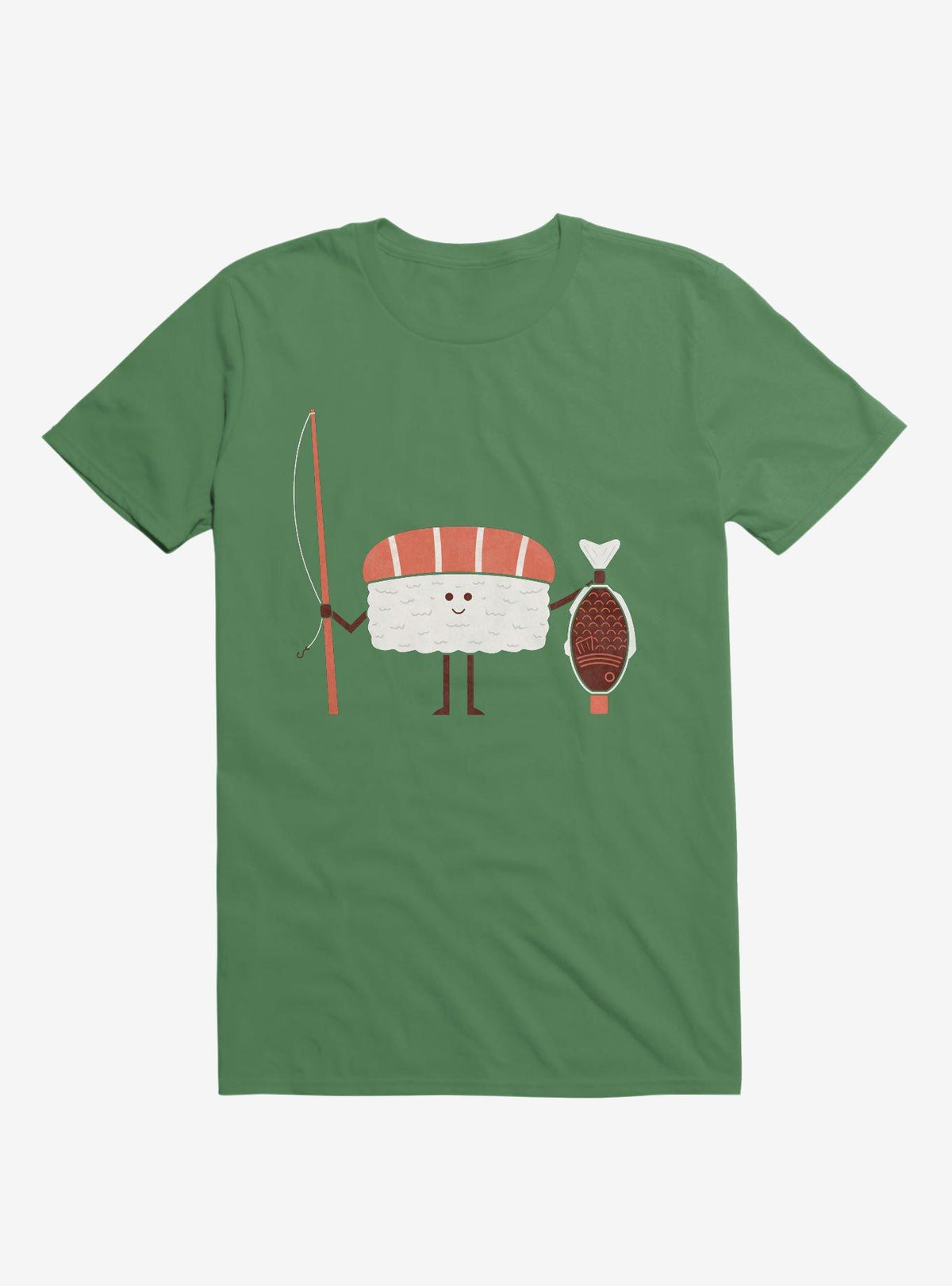 Sushi Catch Of The Day Irish Green T Shirt T Shirt Comfort Fit Best Seller Look