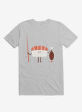Sushi Catch Of The Day Ice Grey T Shirt T Shirt High Search Demand Daily Wear