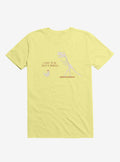 Chicken I Used To Be Bad Corn Silk Yellow T Shirt T Shirt Trending US Humor Gift