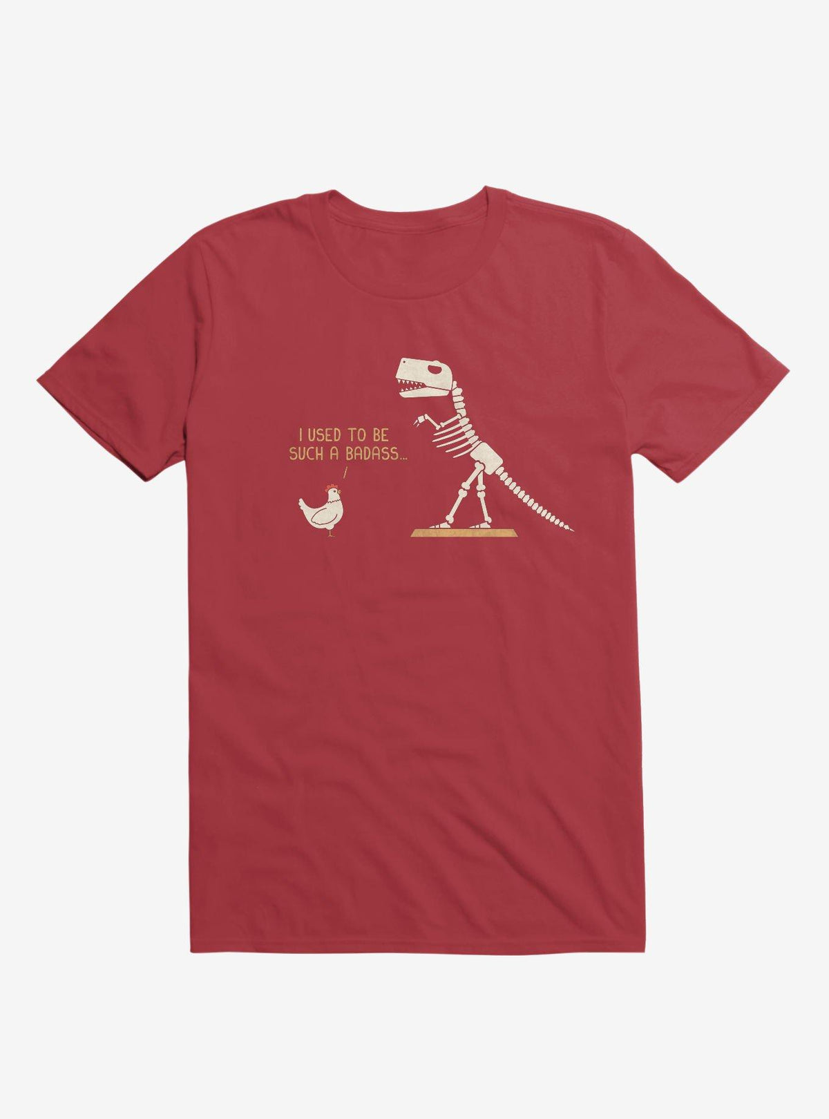 Chicken I Used To Be Bad Red T Shirt T Shirt High Search Demand Gift Ready