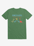 Fact Dinosaurs They d Probably Kill You Irish Green T Shirt T Shirt Comfort Fit Daily Wear