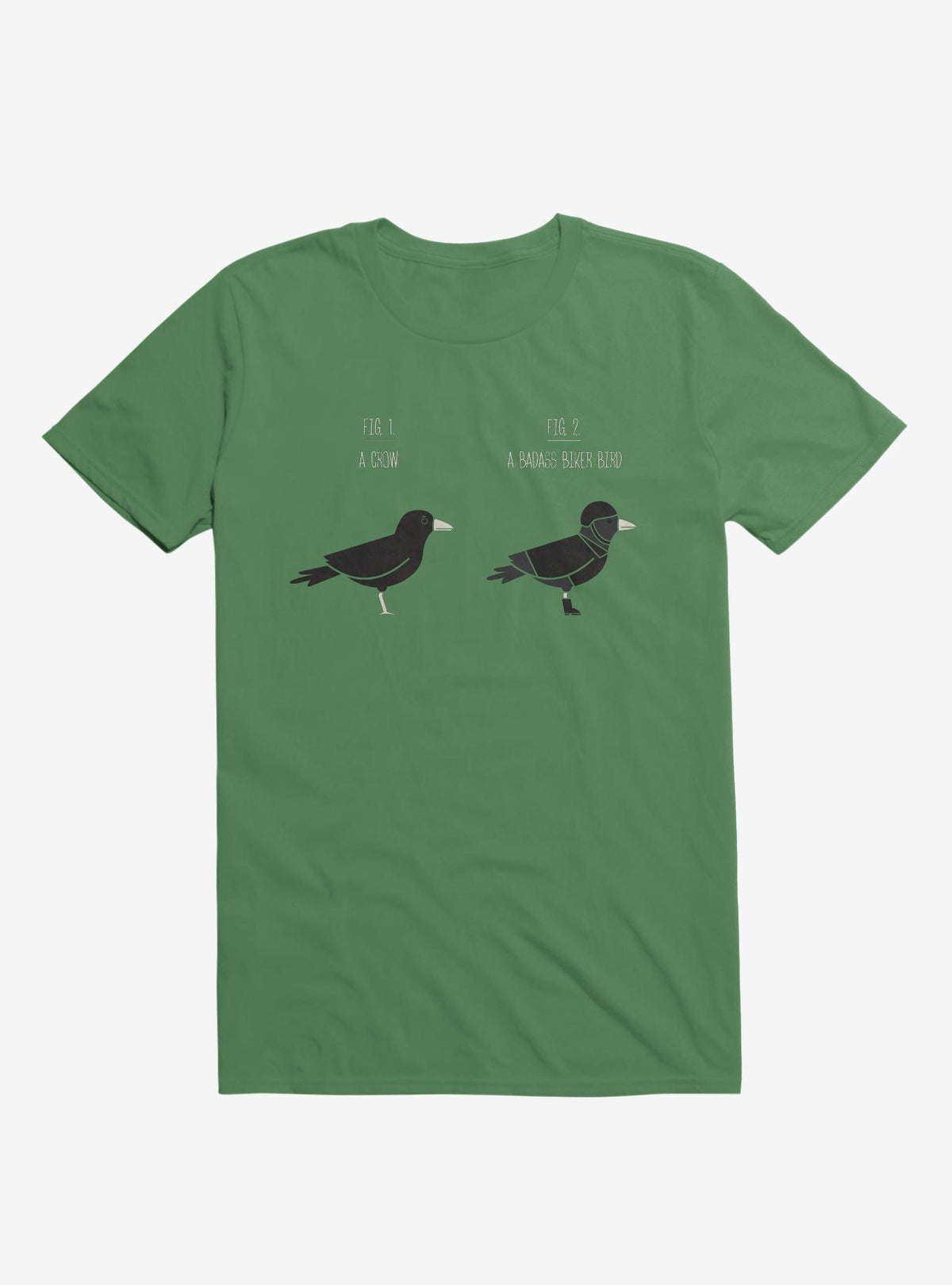 Know Your Birds A Crow Or Biker Bird Irish Green T Shirt T Shirt Trending US Gift Ready
