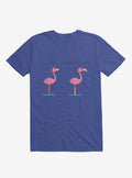 Know Your Birds A Flamingo Or Sunburned Swan Royal Blue T Shirt T Shirt Comfort Fit Humor Gift