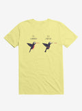 Know Your Birds A Hummingbird Or Ninja Bird Corn Silk Yellow T Shirt T Shirt High Search Demand Daily Wear