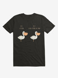 Know Your Birds A Pelican Or A Goose Black T Shirt T Shirt Streetwear Style Humor Gift