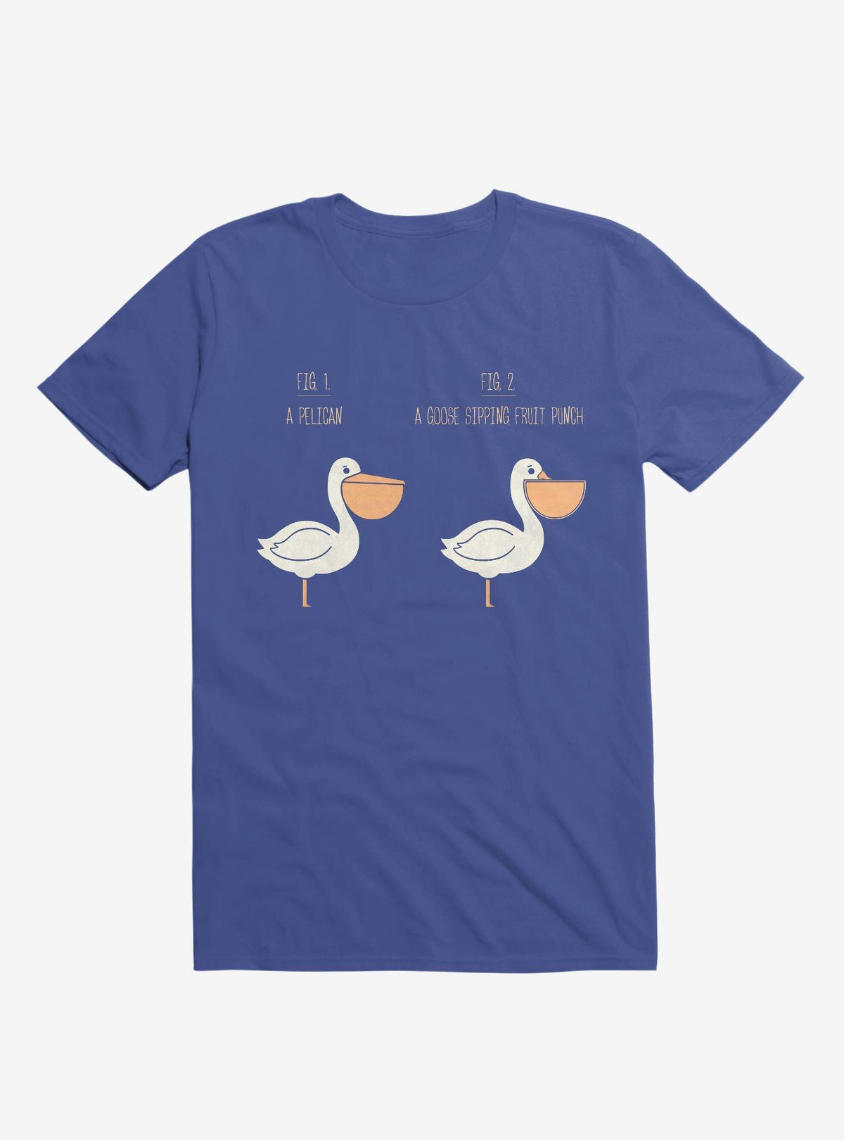 Know Your Birds A Pelican Or A Goose Royal Blue T Shirt T Shirt High Search Demand Humor Gift