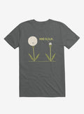 Mind Blown Dandelion Charcoal Grey T Shirt T Shirt Trending US Funny Quote