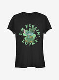 island alien duo I'm Feelin Lucky Girls T-Shirt