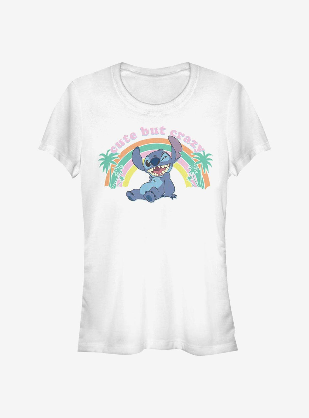 island alien duo Kawaii cute blue alien Girls T-Shirt