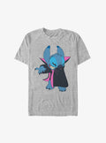 island alien duo Vampire cute blue alien T-Shirt
