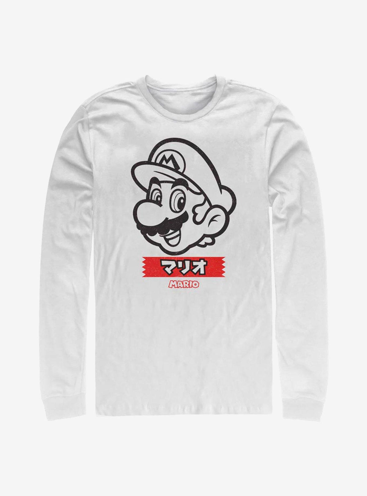 retro platform gamer M Print Long-Sleeve T-Shirt