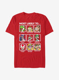 Nintendo retro platform gamer Most Likely To T-Shirt
