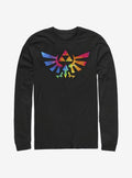 fantasy adventure Groovy Crest Long-Sleeve T-Shirt