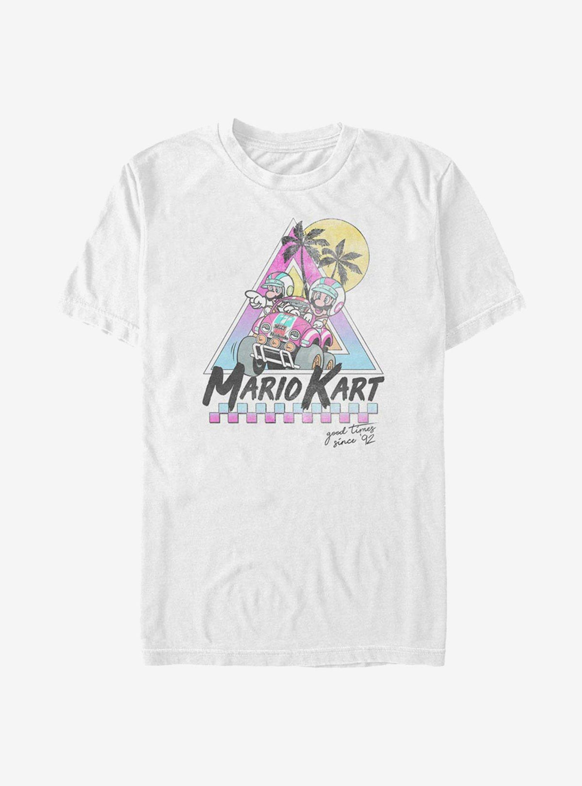 retro platform gamer Beach Race T-Shirt