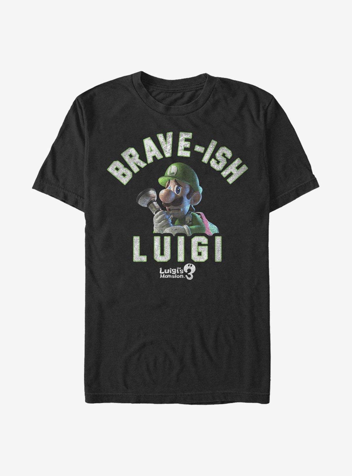 retro platform gamer Brave-Ish Luigi T-Shirt